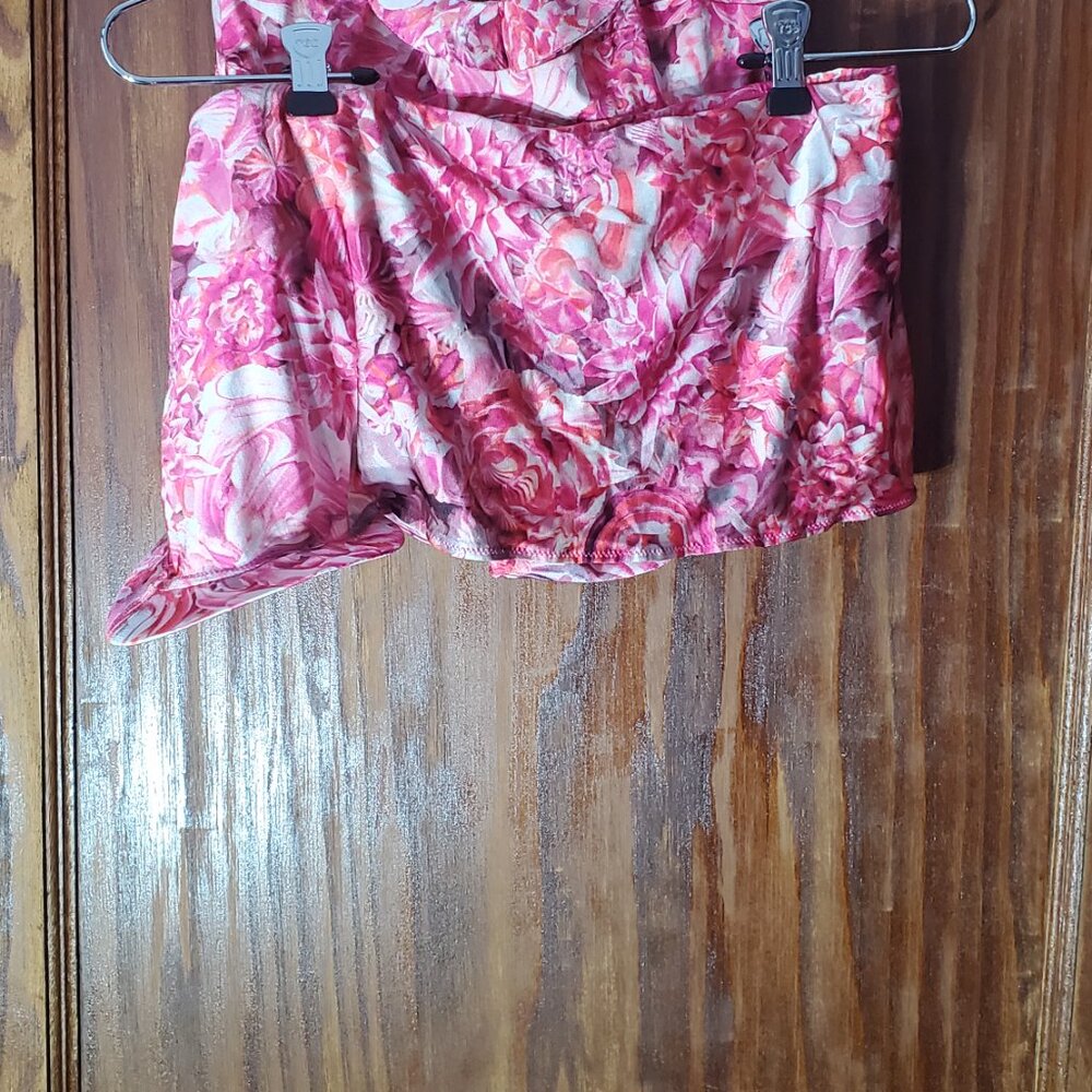 La Perla Bikini Pink Floral Lounge Set Size 4 - Picture 7 of 11